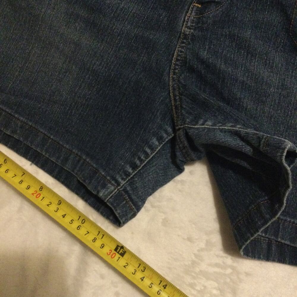 Women's Levi Strauss Signature Trouser Short Jeans Size 16 - Picture 10 of 13